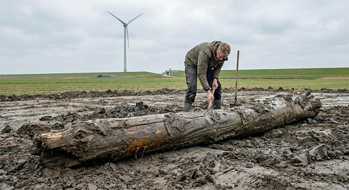 Dendrochronologie, jaarringenonderzoek Flevoland