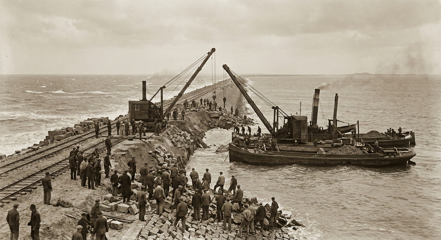 Afsluiting Zuiderzee AWN Flevoland