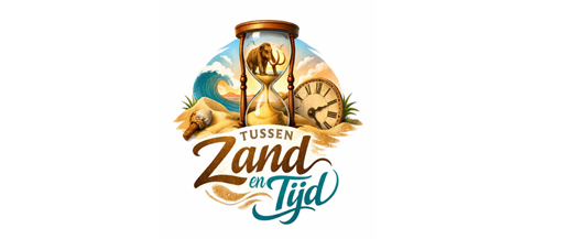 Logo Tussen zand en tijd door Frans Roescher