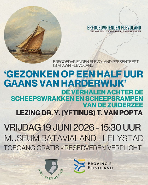Lezing door van Popta Erfgoedvrienden Flevoland